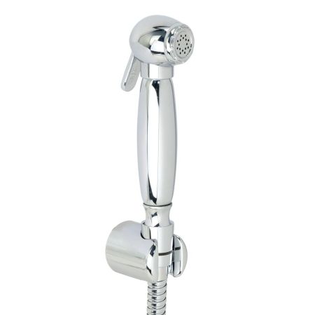 KARINA Гигиенический душ.набор, лейка/держатель/шланг латунь, хром, артикул 20097