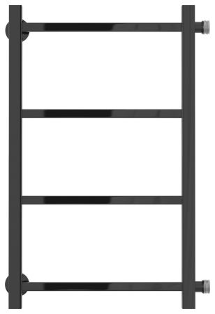 Полотенцесушитель водяной СТИЛЬЕ "Версия-КБ" 600х400 (4) П 20х20 (Чёрный), артикул 17630-6040