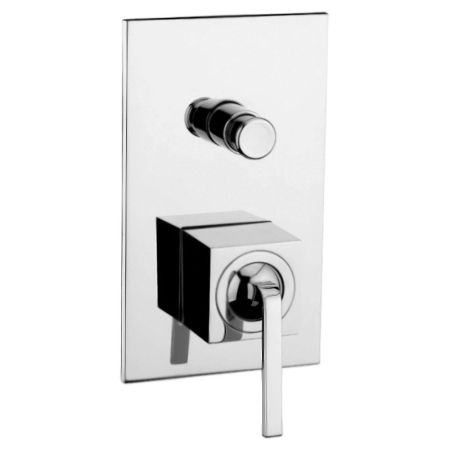 Смеситель для ванны и душа Webert Wolo WO860101 Хром глянцевый, артикул WO860101015