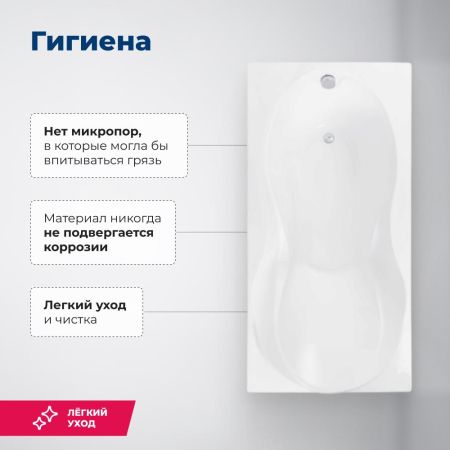 Акриловая ванна Aquanet Grenada 180x90 (с каркасом), артикул 00205493