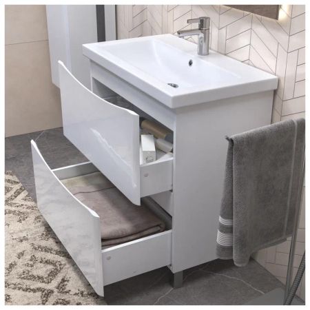 Тумба с раковиной напольная VIGO Glem  324-com, 80 см, артикул 324-com