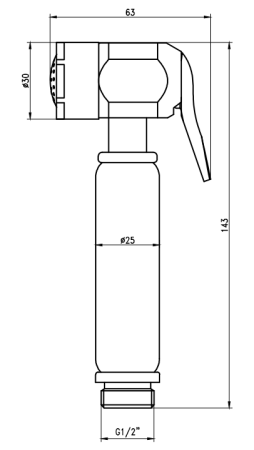 Гигиенический набор Savol SK-PQT08C, бронза, артикул SK-PQT08C
