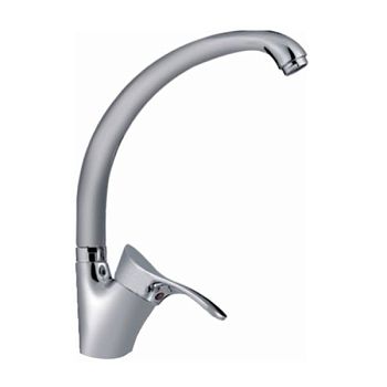 Смеситель для кухни Haiba HB4101-1, серый