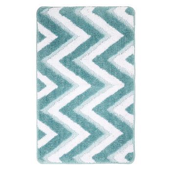 Коврик для ванной комнаты FIXSEN RIVER FX-5004C, голубой