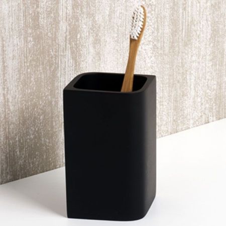 Стакан для зубных щеток WasserKRAFT Elba K-2728 Черный, артикул K-2728