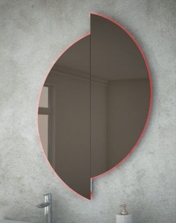 Зеркало CEZARES бронзированное со встроенной подсветкой LED RGB, артикул 45031