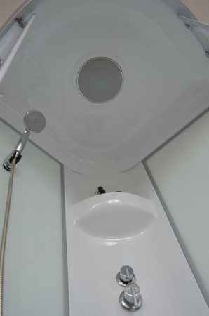 Душевая кабина Royal Bath  RB 100HK6-WT (белое/прозрачное), артикул RB100HK6-WT