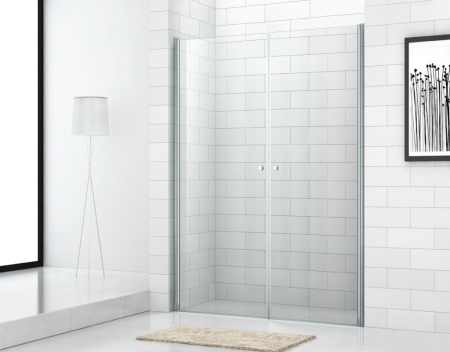 Душевая дверь в нишу CEZARES ECO-O-B-2, артикул ECO-O-B-2-90-P-Cr