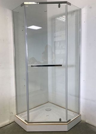 Душевой уголок Cerutti SPA Chika ZP91T 90x90 профиль Хром стекло прозрачное, артикул CHIKA ZP91T