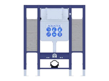 Инсталляция для подвесного унитаза для лиц с ограниченными возможностями (для установки поручней и опор) Aquatek INS-0000015, 1130*950*100 мм Инсталляция для подвесного унитаза для лиц с ограниченными возможностями (для установки поручней и опор) Aquatek INS-0000015, 1130*950*100 мм