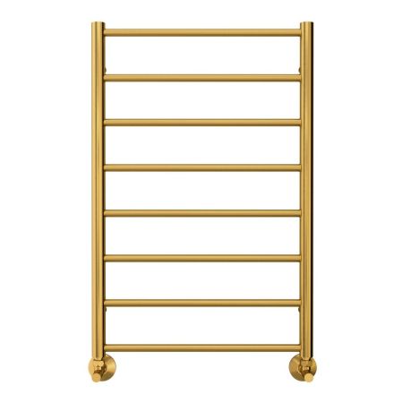 Полотенцесушитель водяной Terminus Аврора П8 50х80, брашированное золото, артикул 4670078566263