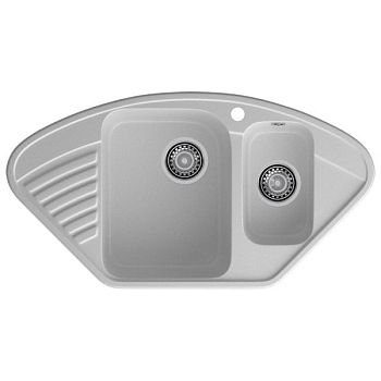 Кухонная мойка GranFest QUARZ 14, серый