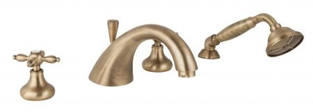 Смеситель на борт ванны CEZARES ATLANTIS-NOSTALGIA-BVD, артикул ATLANTIS-NOSTALGIA-BVD-01