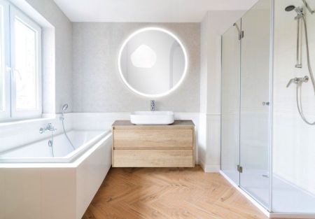 Зеркало BelBagno SPC-RNG-700-LED-TCH-WARM, артикул SPC-RNG-700-LED-TCH-WARM