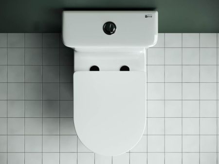 Напольная пристенная чаша унитаза STAR Rimless, артикул CN1904-B