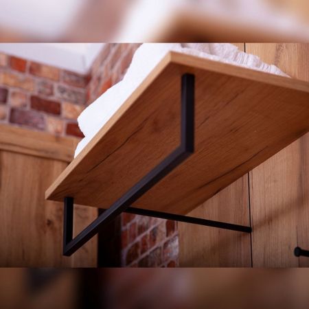 Вешалка Бриклаер ЛОФТ 34 см, метрополитен грей