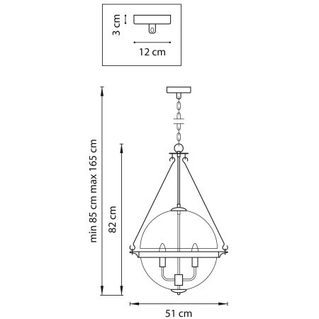 Люстра подвесная Modena Lightstar 816044, артикул 816044