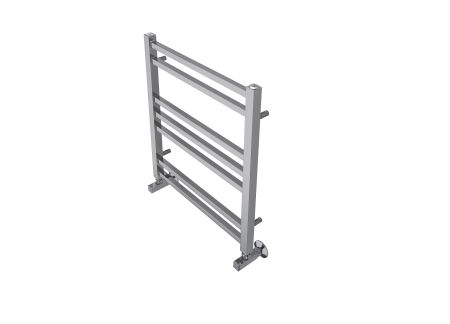 Полотенцесушитель водяной Aquatek (Акватек) Альтаир П7 500х600 мм, подключение нижнее/диагональное, сверхпрочная пищевая нержавеющая сталь AISI 304L, гарантия 10 лет, артикул AQ KK0760CH