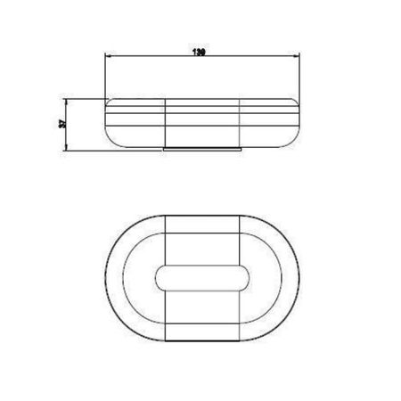 Gessi Goccia Мыльница настольная, цвет: черный, артикул 38026#031