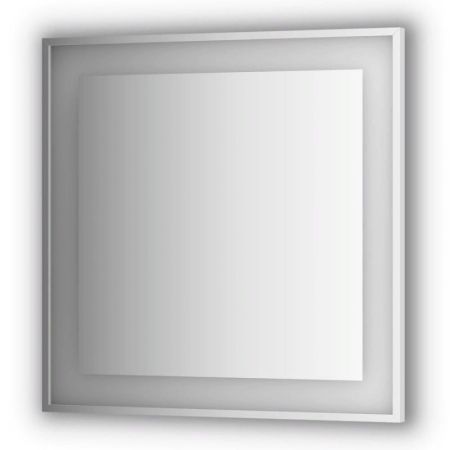 Зеркало Evoform Ledside 90х90 Сталь