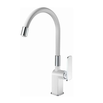 Смеситель для кухни Haiba HB73548-8, белый
