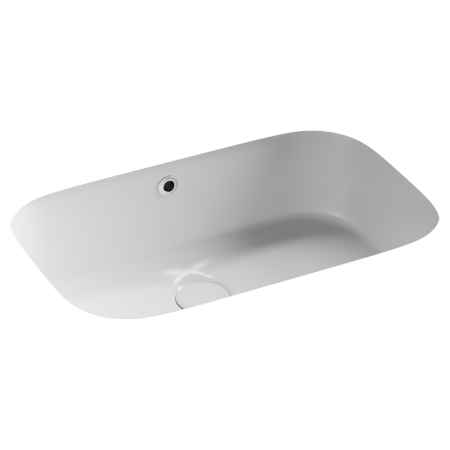 Раковина встраиваемая снизу Ceramicanova Эра (Era), c отверстием слива - перелива, 570x395x195 мм, белый, арт.CN15006, артикул CN15006