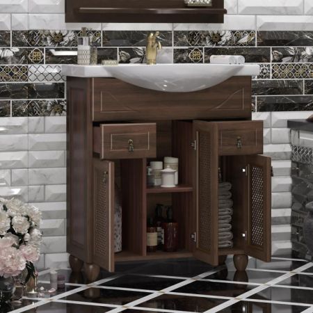 Мебель для ванной Тибет 75 Opadiris Орех антикварный