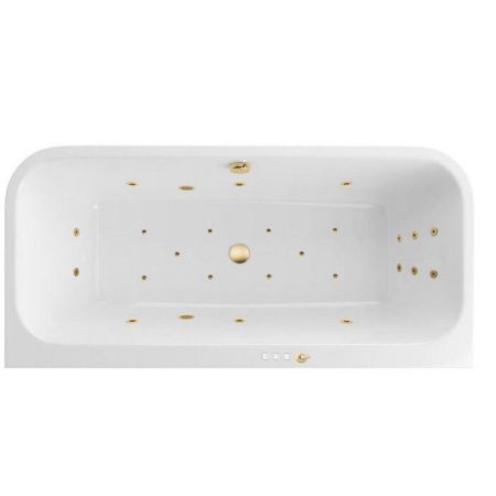 Ванна EXCELLENT Arana 180x85 "ULTRA" (золото), артикул WAEX.ARA18.ULTRA.GL