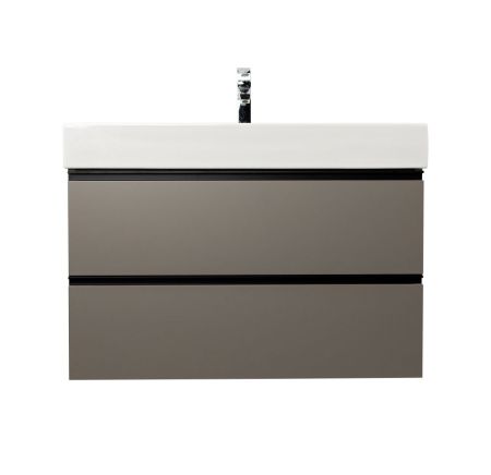 Комплект мебели Visobath Granada, 1000 мм, цвет кварцевый матовый лак (Quarzo), артикул 76544/Quarzo