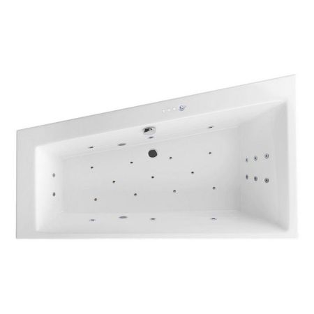 Ванна EXCELLENT Sfera Slim 170x100 (левая) "ULTRA" (хром), артикул WAEX.SFL17S.ULTRA.CR