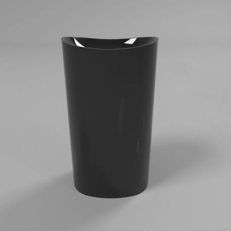 Умывальник WHITECROSS Stella 50x40 (черный глянец) иск. камень Умывальник WHITECROSS Stella 50x40 (черный глянец) иск. камень