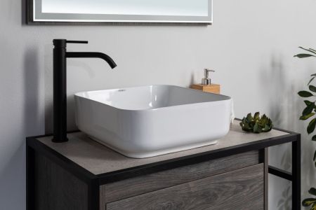 Раковина накладная Aquanet City-1