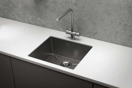 Кухонная мойка GRANULA (5445U, СТАЛЬ САТИН), артикул 5445U, СТАЛЬ САТИН