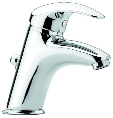 Смеситель Luxor с донным клапаном для раковины, цвет хром, артикул 7003RCR