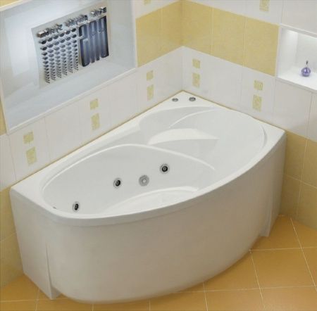 Акриловая ванна Bas Флорида 160x88 L без гидромассажа