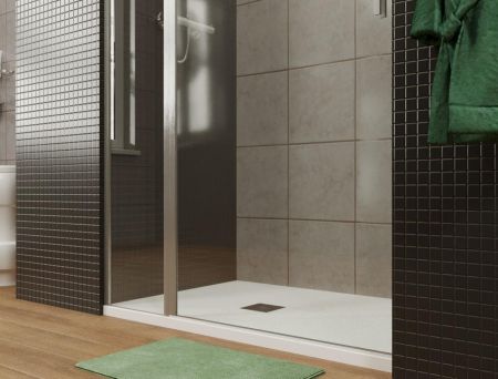 Душевая дверь Allen Brau Priority 90 3.31001.00 хром, артикул 3.31001.00