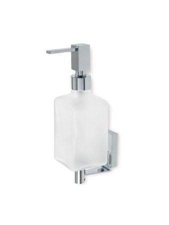 Stil Haus Quid, настенный стеклянный дозатор, цвет хром, артикул Q30(08)