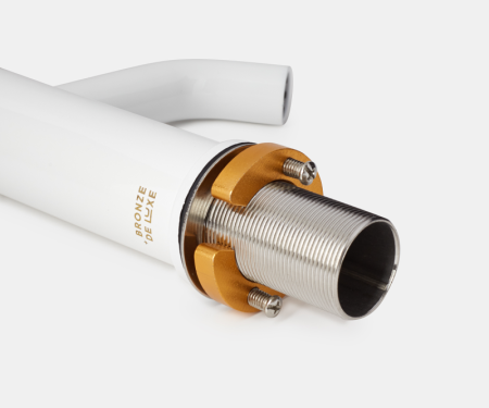 Смеситель для раковины Bronze de Luxe SCANDI 1451W, белый, артикул 1451W