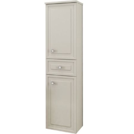 Шкаф пенал Comforty Феррара 40 4148010 подвесной Белый глянец, артикул 4148010