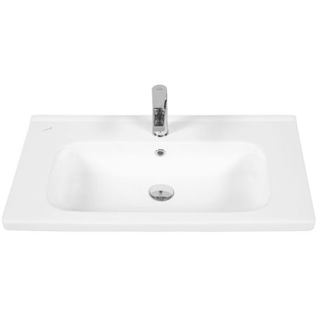 Раковина Creavit Ideal 80 ID080-00CB00E-0000 Белая, артикул ID080-00CB00E-0000