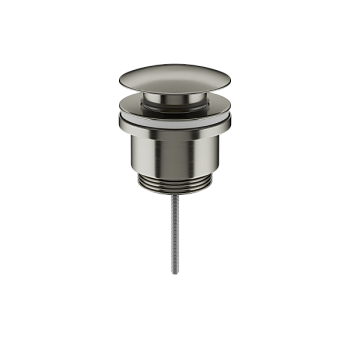 Донный клапан универсальный Ceramicanova 70003BN с системой "Клик - Клак" латунь брашированный никель ПВД (PVD)