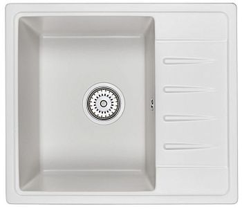 Кухонная мойка GRANULA Standart (5803, БЕЛЫЙ)