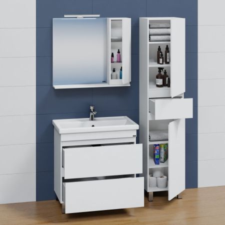 Тумба для умыв. "Марс 80" 2 ящ. напол. (ум. Фостер 80), артикул 700295