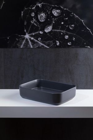 Раковина накладная Allen Brau Fantasy 50 4.11021.AN антрацит, артикул 4.11021.AN