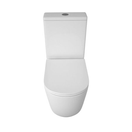 Унитаз напольный Maretti Elena безободковый с микролифтом, EA10NBM93-844, белый, артикул EA10NBM93-844