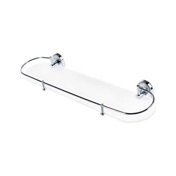 Полка стеклянная D-Lin D260700-1, хром