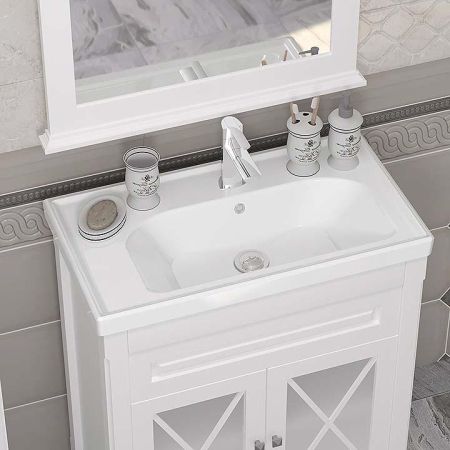 Мебель для ванной Палермо 80 Opadiris Белый матовый, артикул 