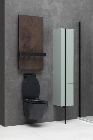 Чаша подвесного унитаза Allen Brau Fantasy 4.11004.31 черный матовый, артикул 4.11004.31