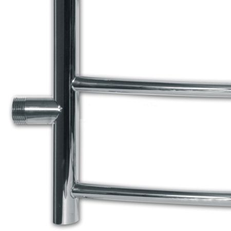 Водяной полотенцесушитель Ника Arc ЛД/БП 80x40x50 Хром, артикул ЛД/БП 80x40x50