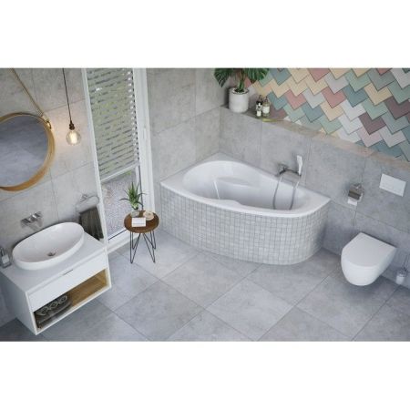 Ванна EXCELLENT Newa 160x95 (лев.), артикул WAEX.NEL16WH